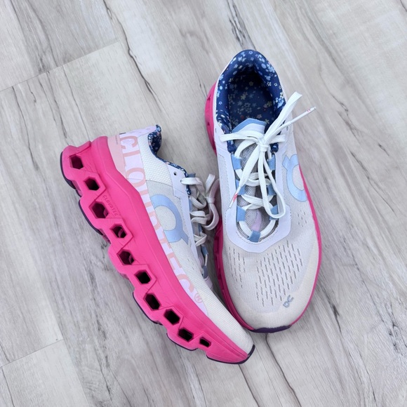 Free People X ON Cloud Monster Cloudmonster Running Sneakers Shoes Size 8 - Picture 2 of 9